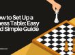Chess Table Setup